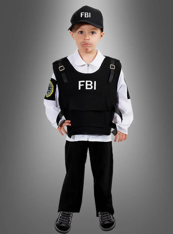 FBI Agent Kostüm für Kinder