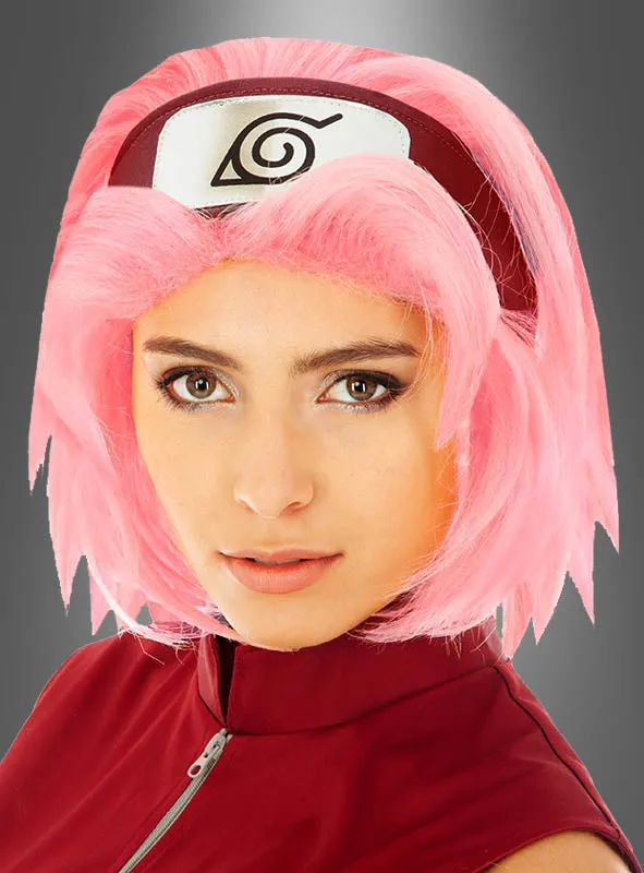 Sakura Perücke rosa Erwachsene