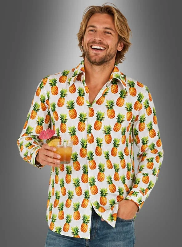 Hawaii Party Outfit Ananas Hemd