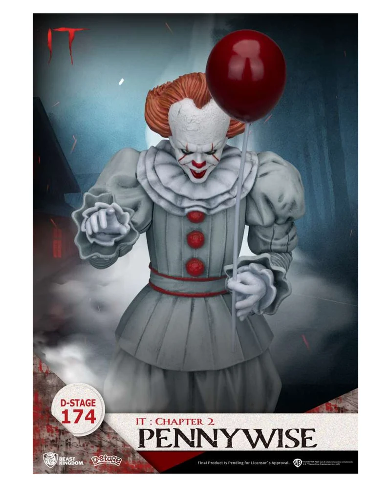 IT: Chapter 2 - Pennywise D-Stage Action Figur 16cm