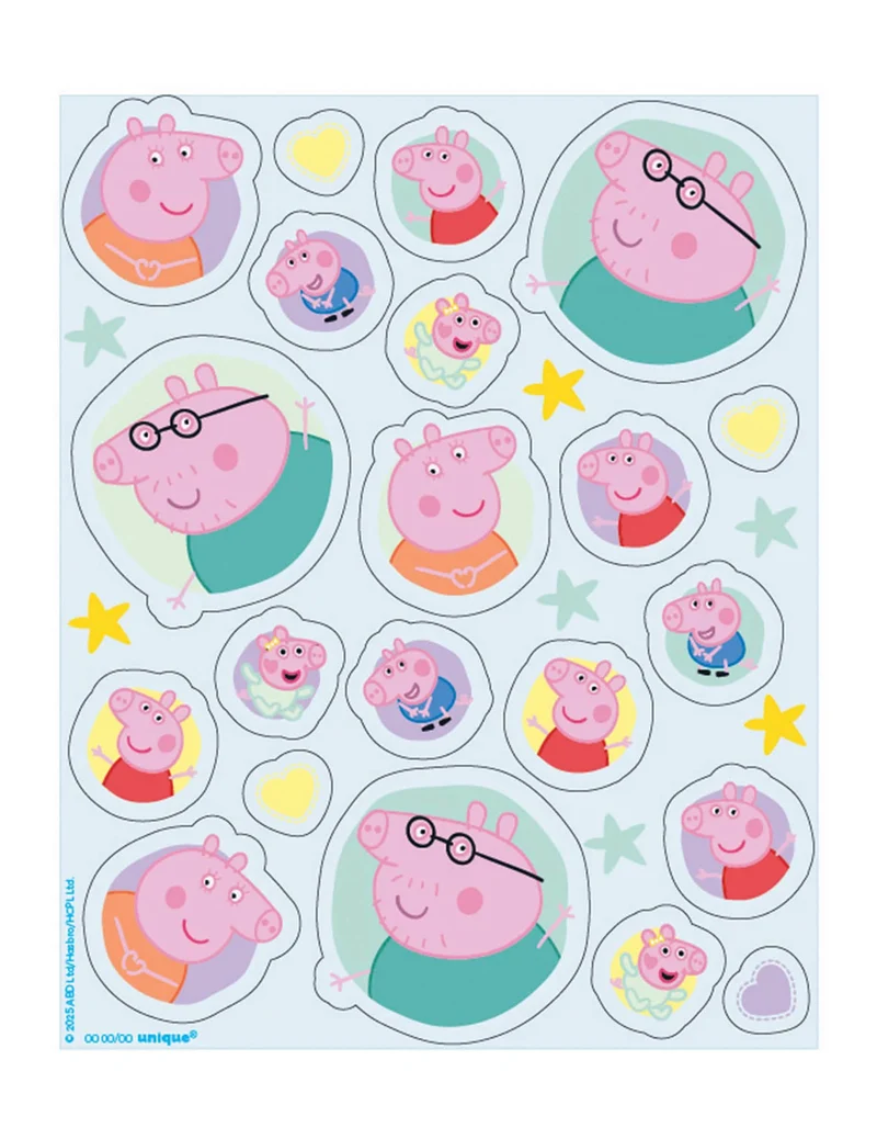4er Pack Peppa Pig™ Stickerbögen