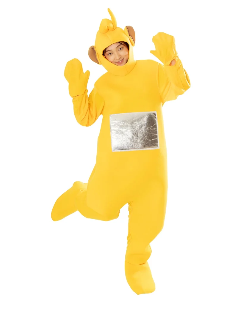 Teletubbies Laa-Laa Kostuum Volwassenen – Geel – Officieel Gelicenseerd – One Size