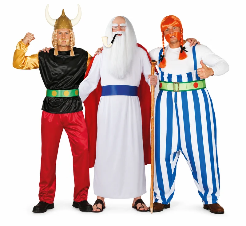 Asterix, Obelix & Panoramix Groepskostuum – Trio Deal