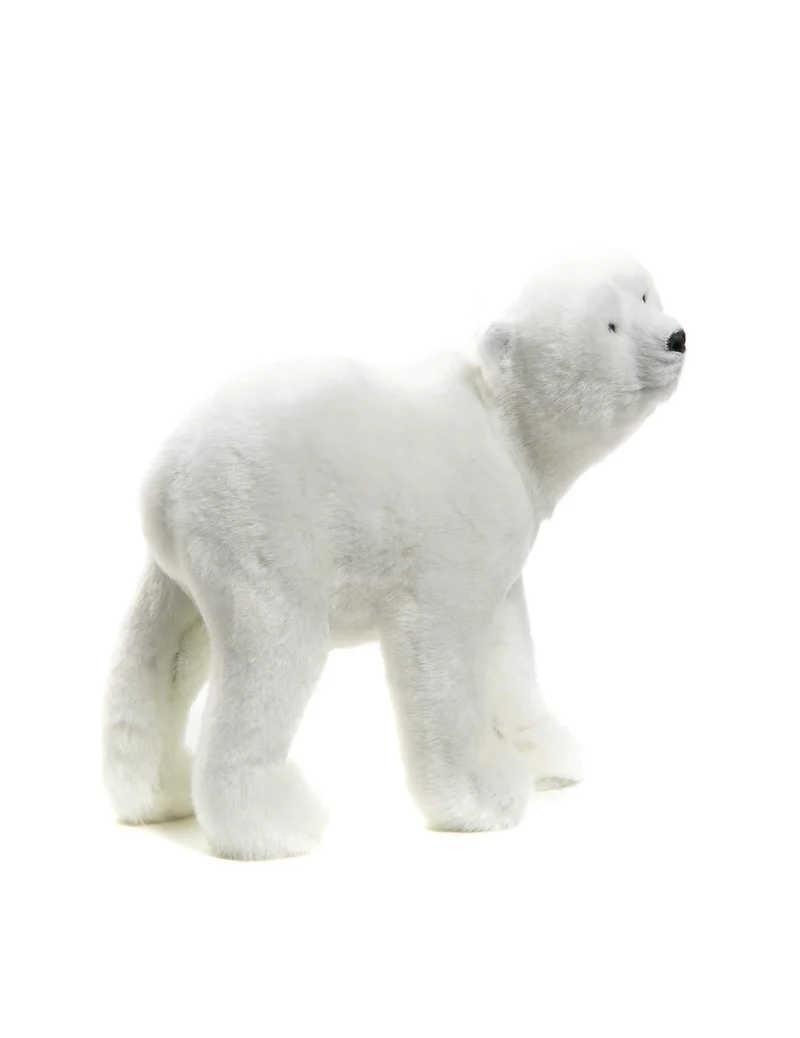 Dekoration Eisbär 17 cm weiß und weich