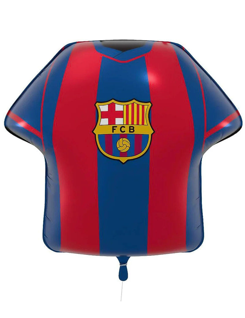 Folienballon FC Barcelona Trikot 52x51 cm