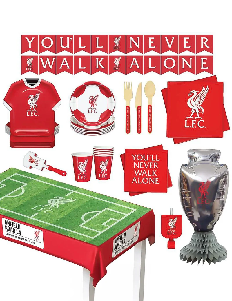 Komplett-Set Liverpool FC Geburtstag 75-teilig