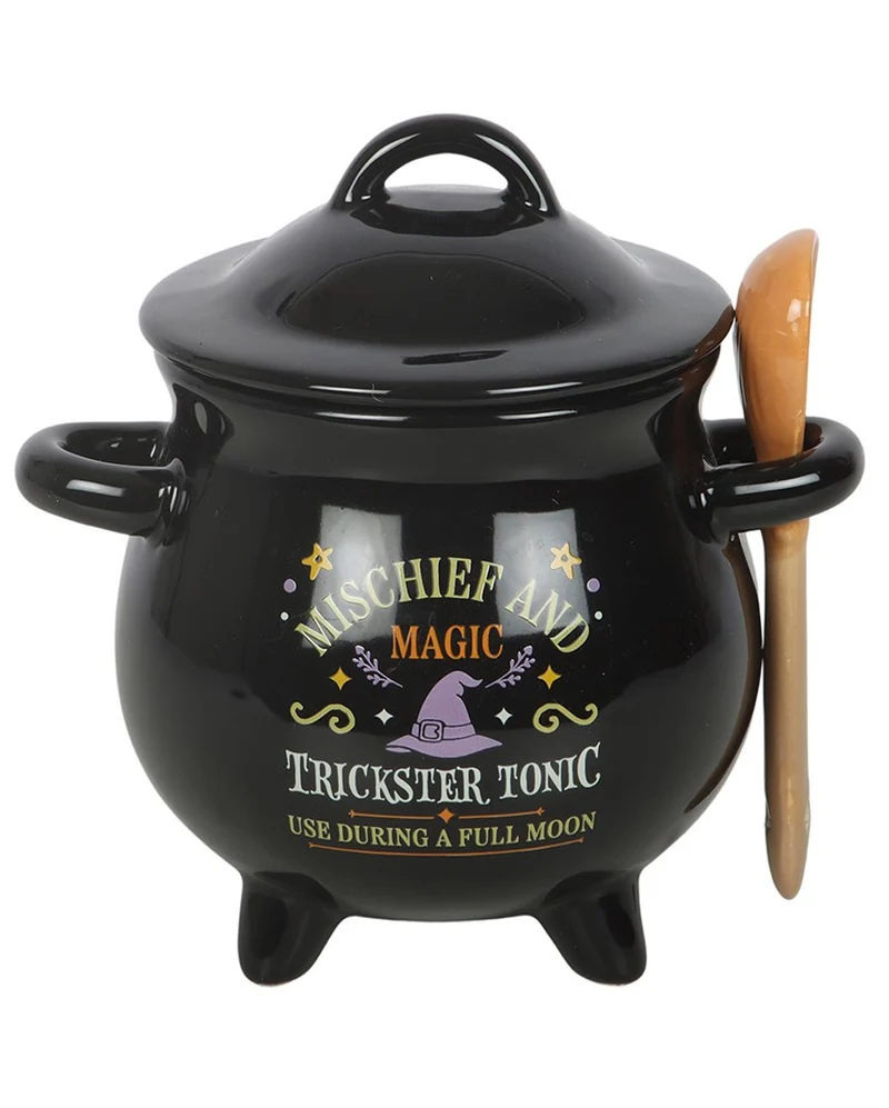 Suppenschüssel „Mischief and Magic Cauldron“ mit Löffel 14cm