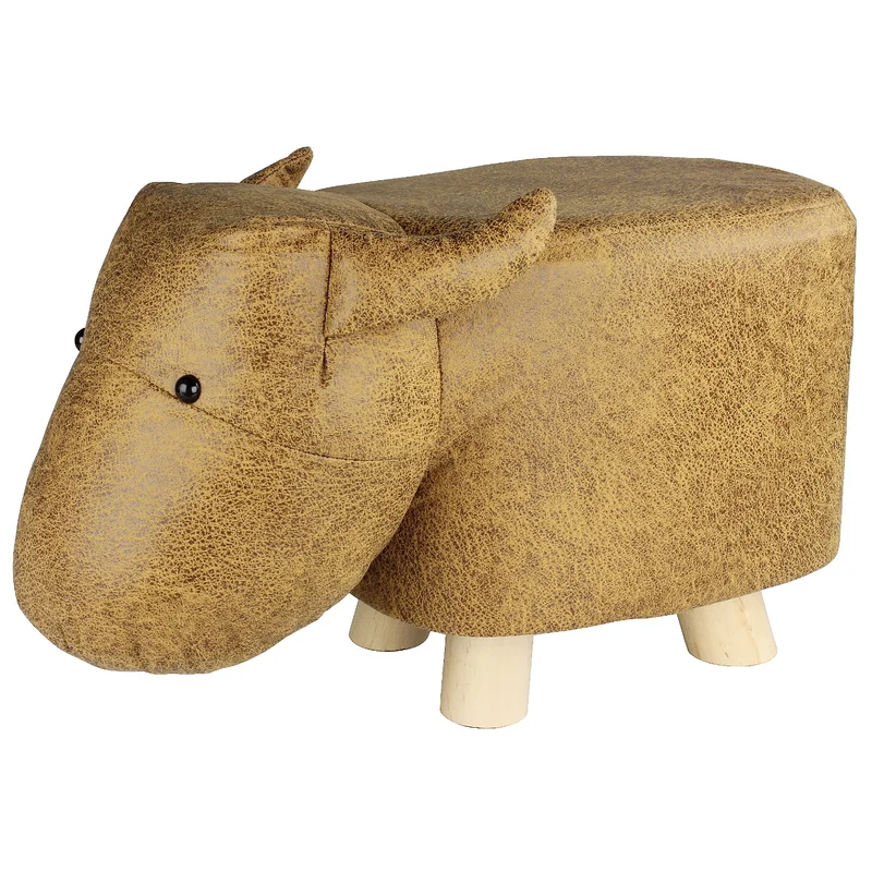 Hocker Kinder Bulle braun
