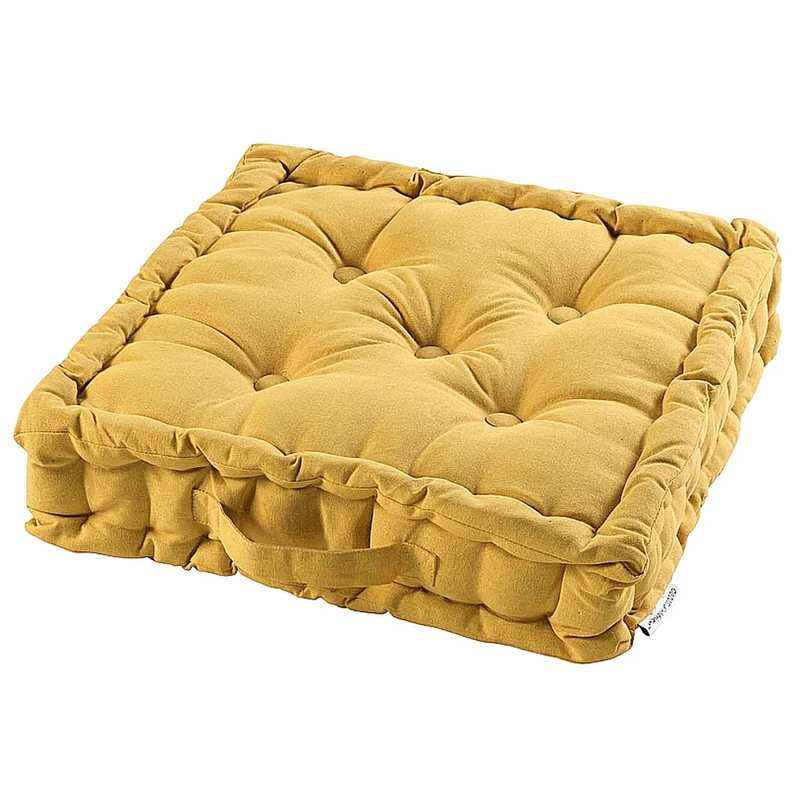 Sitzkissen 45x45cm senfgelb