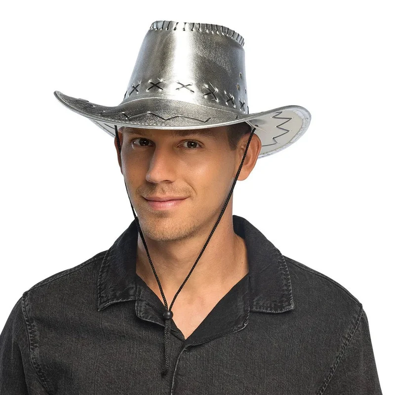 Cowboyhut Silber Savanne
