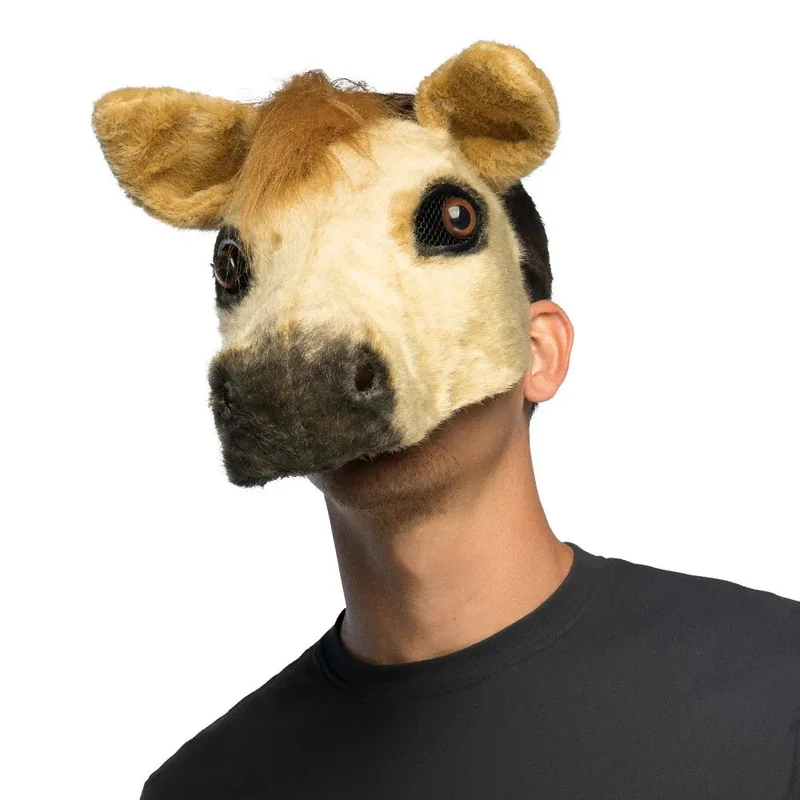 Pferde-Maske, braun