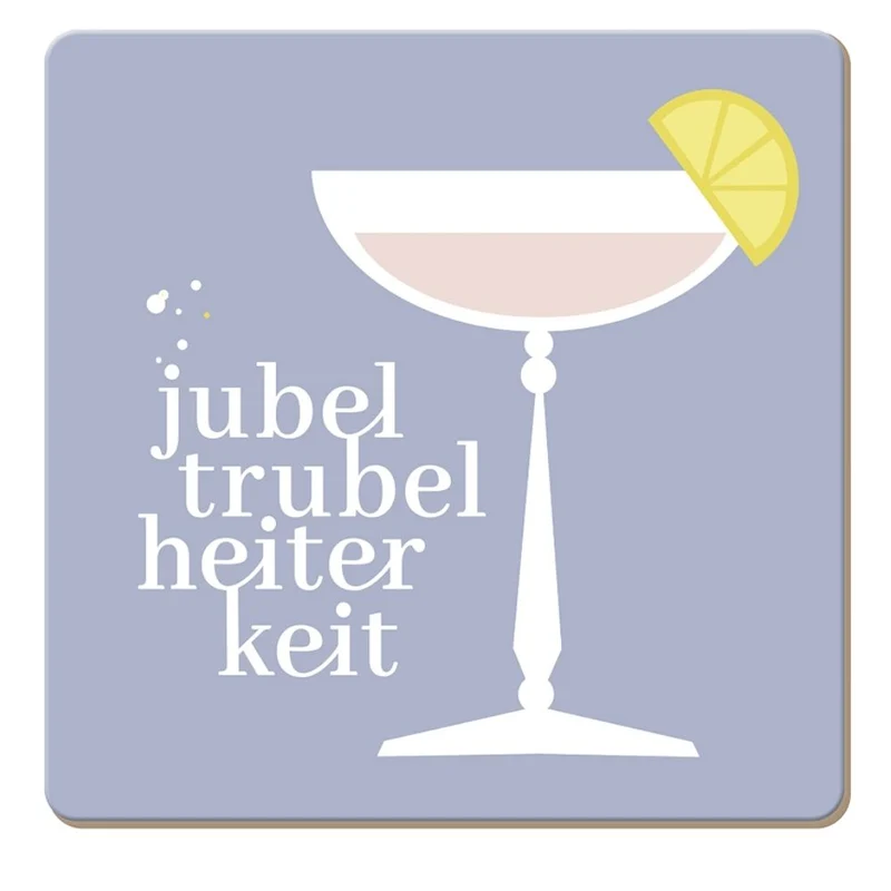Korkuntersetzer Jubel Trubel Heiterkeit