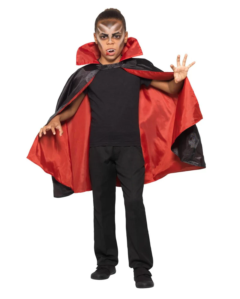 Vampir Umhang Kinderkostüm zum Wenden
