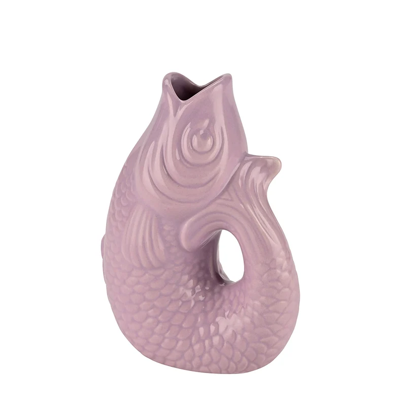 Vase Monsieur Claude Lavendelfarben Klein