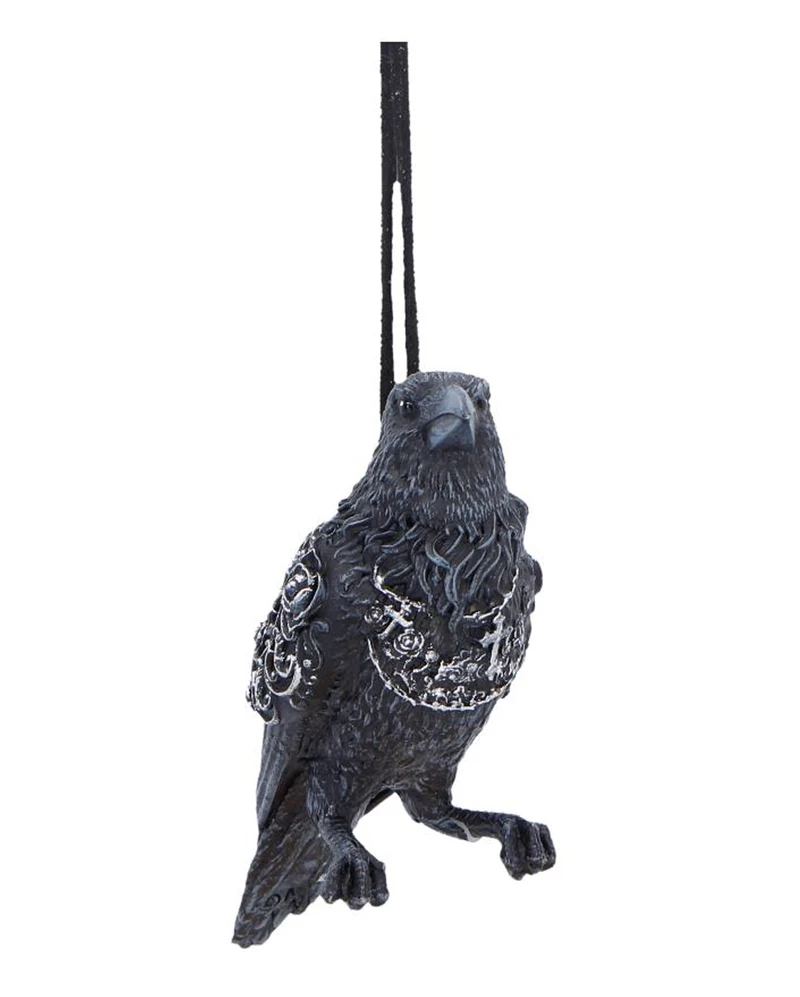 Last Omen Rabe Hänge Ornament 7cm