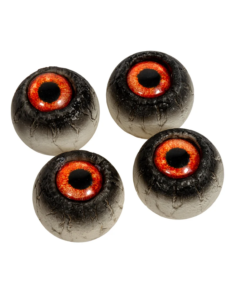 Verrottete Augen Halloween Deko 4 St.