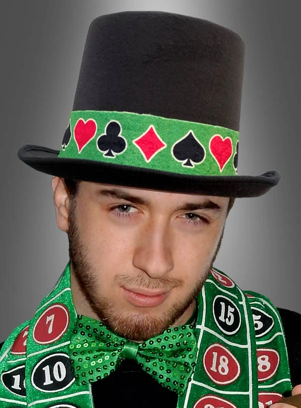 Hutband für Casino Kostüme