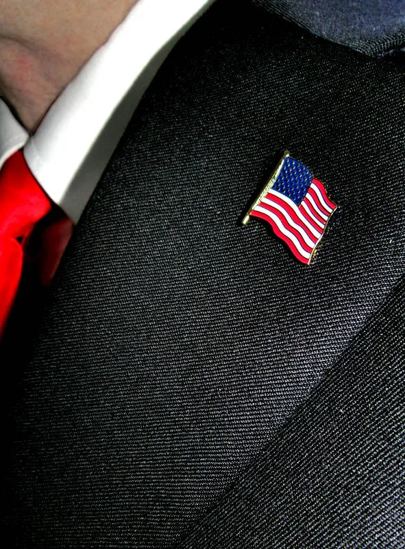 USA Flaggen Pin zum Anstecken