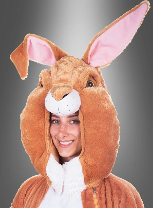 Deluxe Hasenmaske Kopf Set waschbar