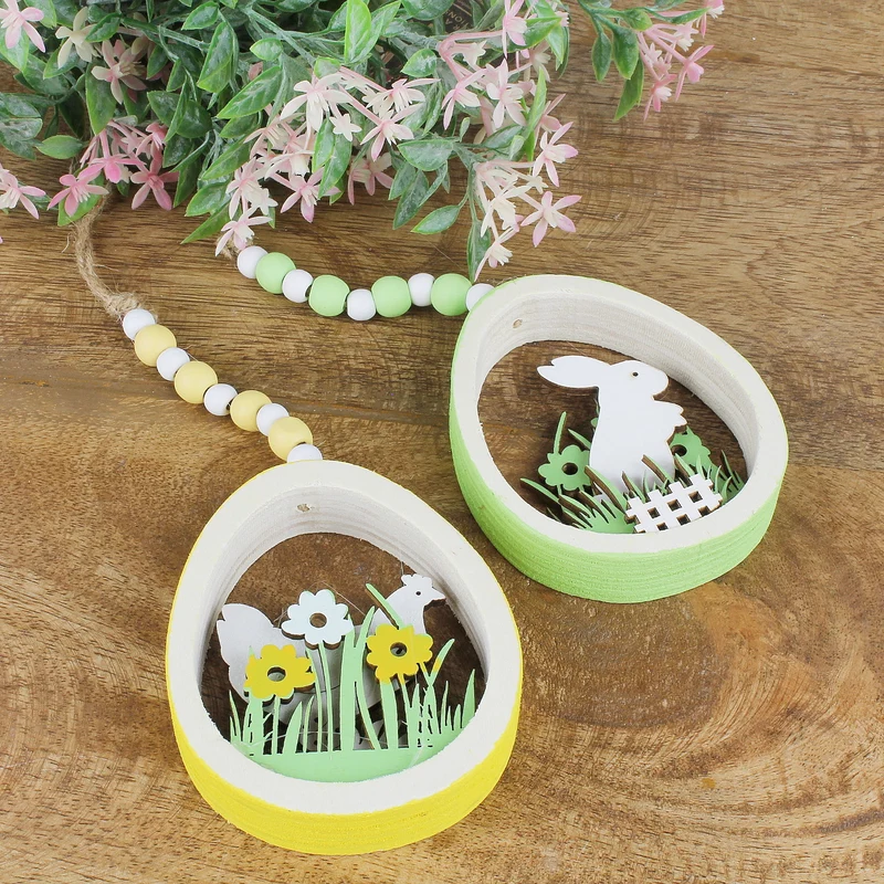 Osterhänger Hase Huhn