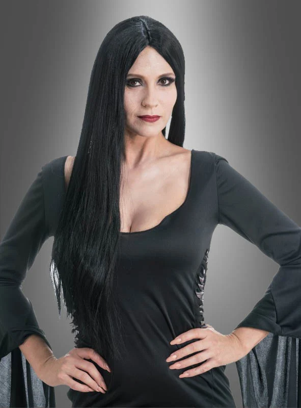 Original Morticia Perücke aus Wednesday