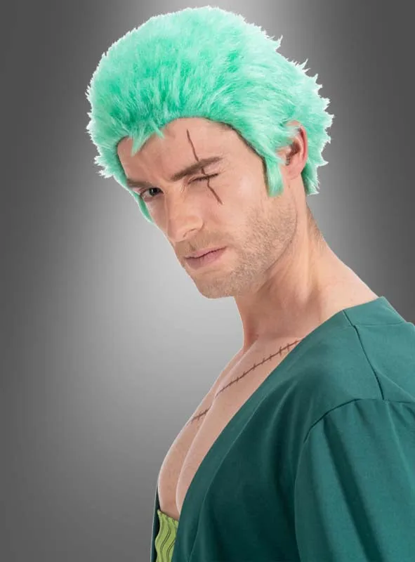 Zoro Perücke aus One Piece Erwachsene