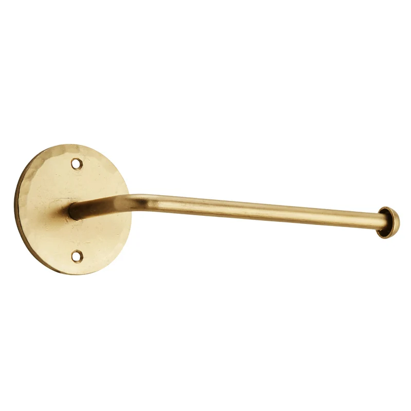 Toilettenpapierhalter matt gold