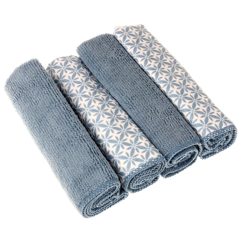 Spültuch Putztuch 4er Set blau