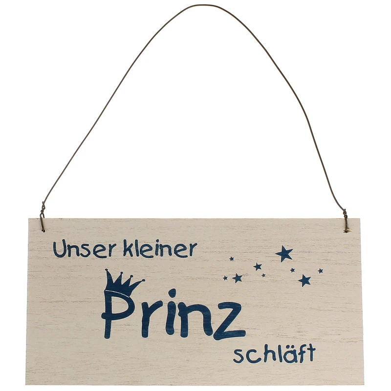 Holzschild kleiner Prinz