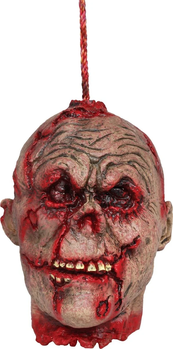 Halloween-Zombie-Kopf, 38 cm