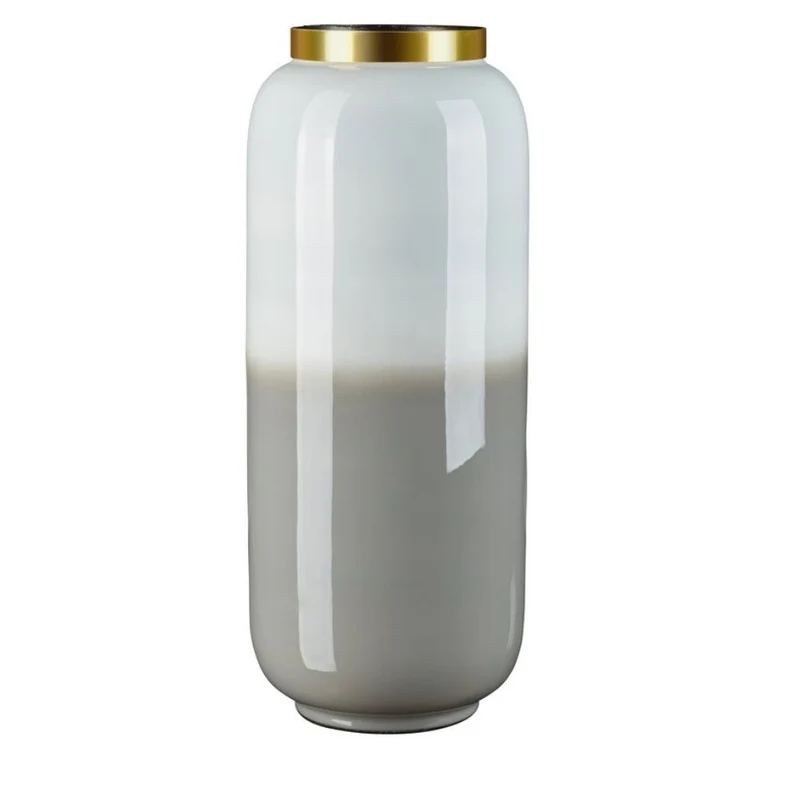 Vase Metall Farbverlauf 32 cm
