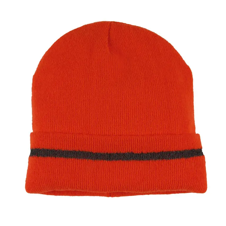 Strickmütze | Polyacryl + Thinsulate™ | leuchtorange