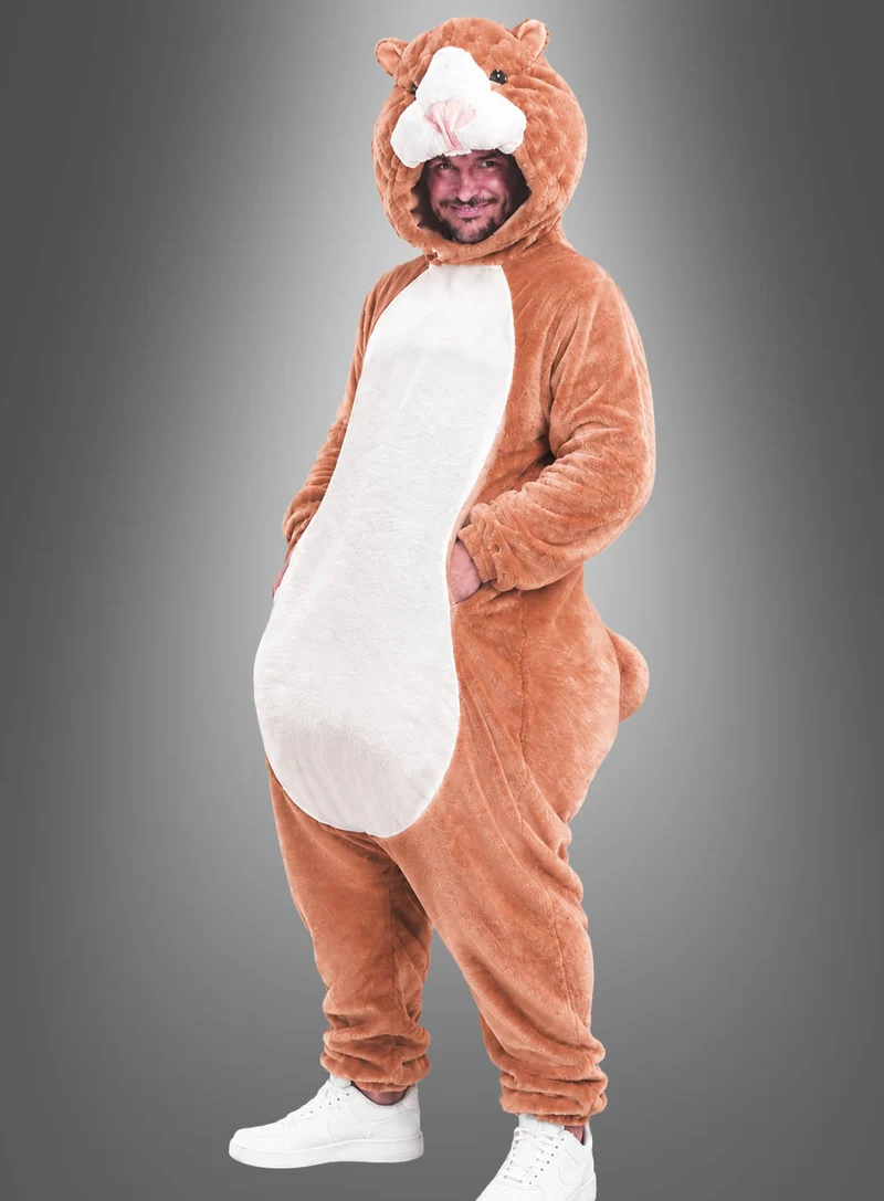 Kuscheliges Hamster Kostüm Plüschtier waschbar