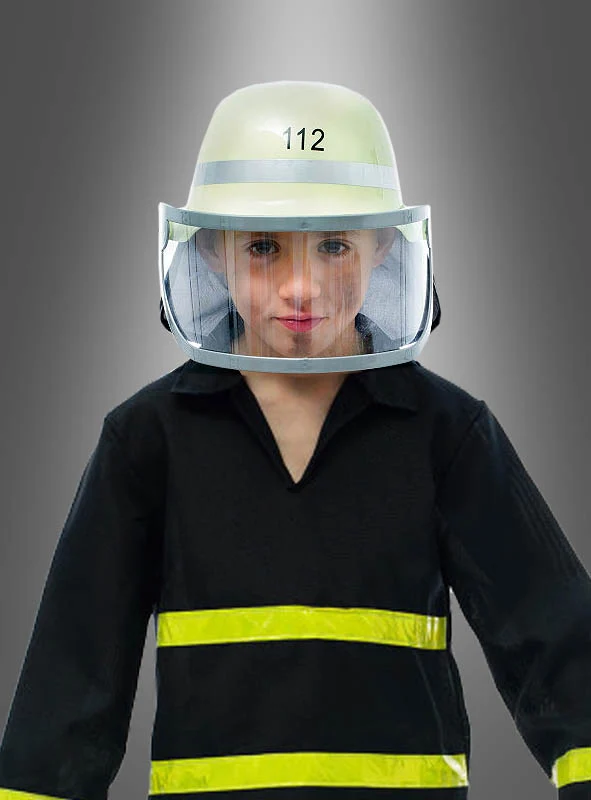 Feuerwehr Helm mit Visier