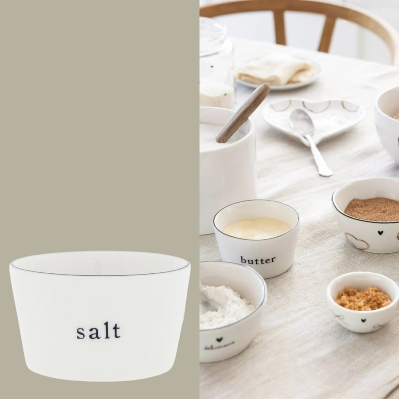Bastion Collections Schale Salt schwarz klein