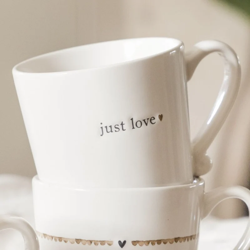 Bastion Collections Tasse Just love