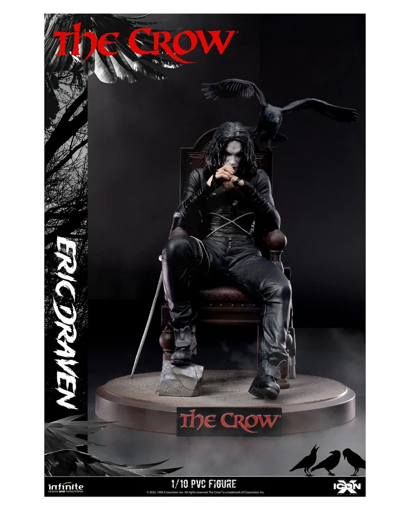 The Crow Eric Draven Icon Figur 20cm