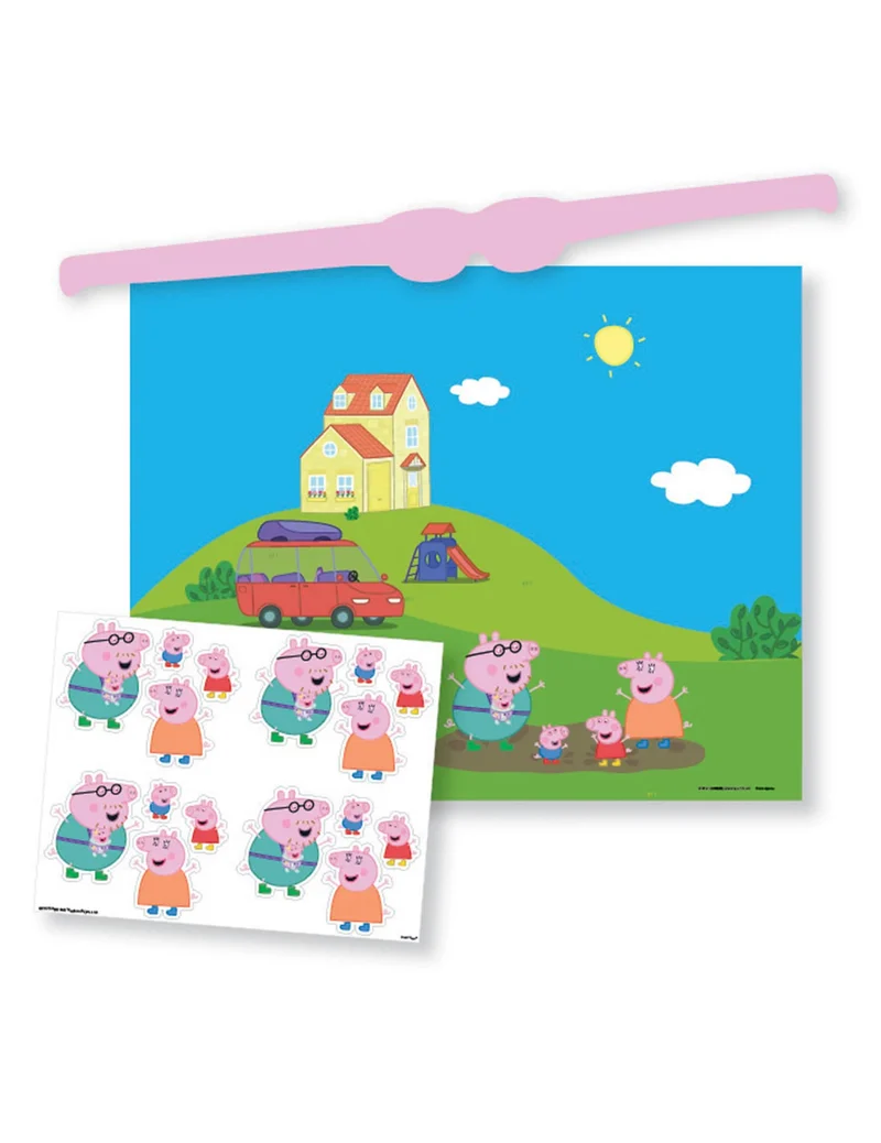 Peppa Pig™ Geburtstagsspiel für 10 Spieler
