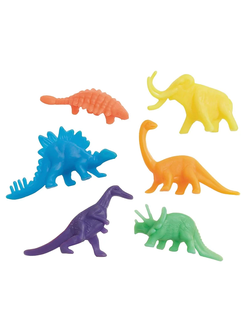 Set mit 12 Dino-Spielfiguren für Überraschungstüten
