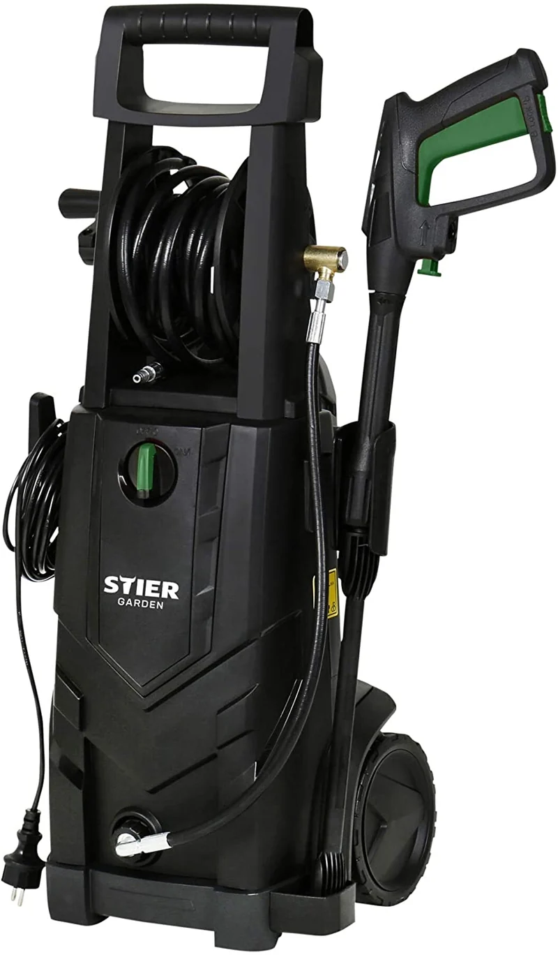 Hochdruckreiniger SDR-160, 2200 W, max. Druck 165 bar, max. Fördermenge 492 l/h, Mit Schlauchtrommel, 10 Meter Arbeitradius