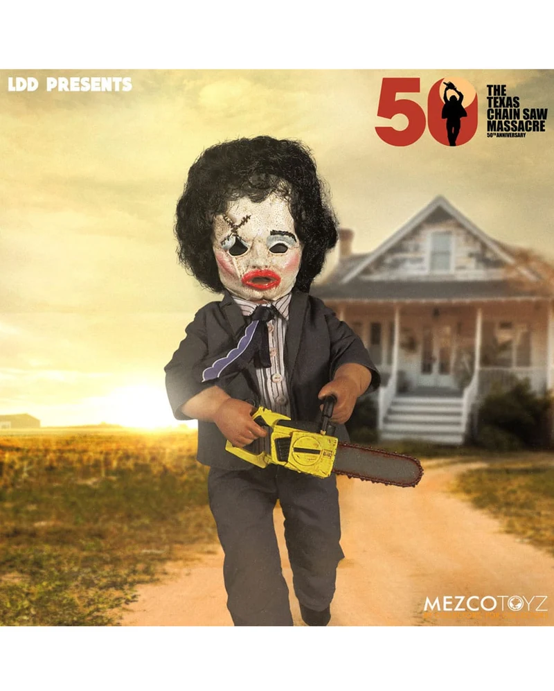 Living Dead Dolls Puppe Leatherface Deluxe Version 27cm