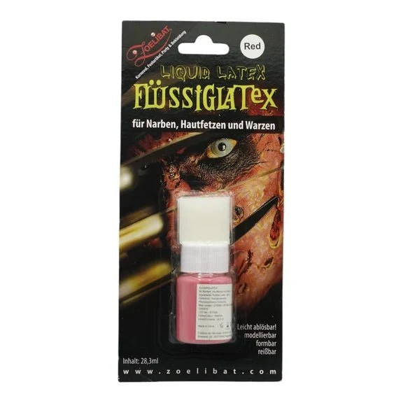 Halloween Flüssiglatex Rot 28 ml