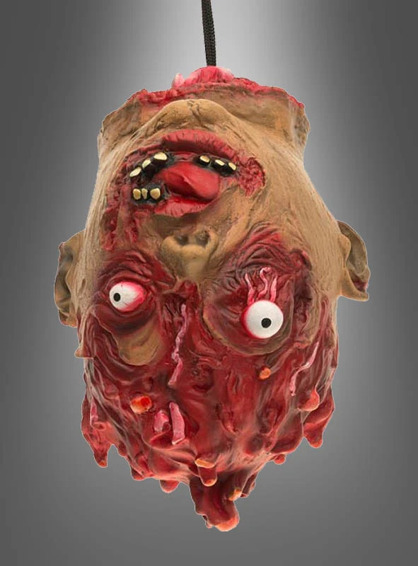 Abgetrennter Zombie Kopf