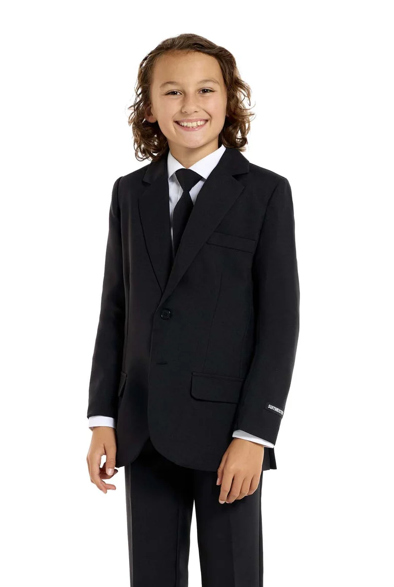 BOYS Solid Black
