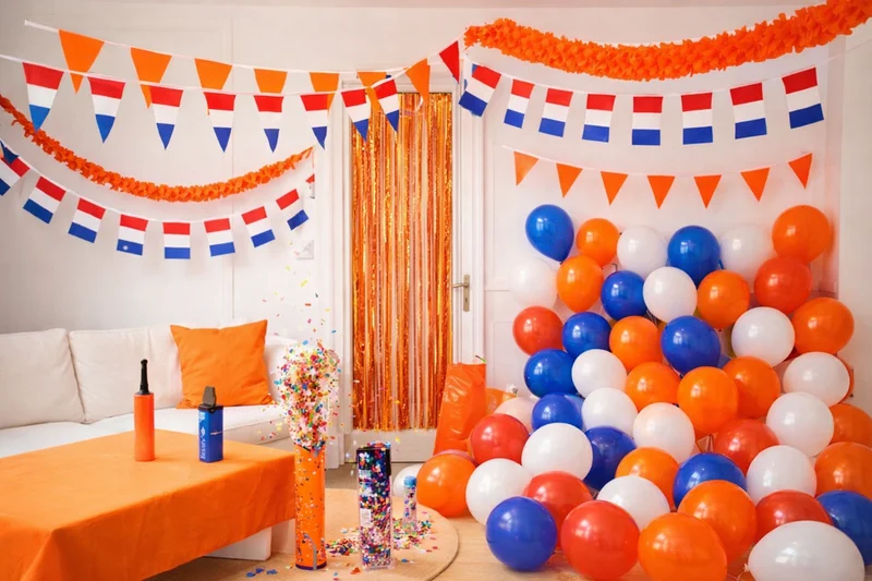 Complete Koningsdag Party Kit | Alles-in-1 Feestpakket voor EK, WK & Holland Feestjes