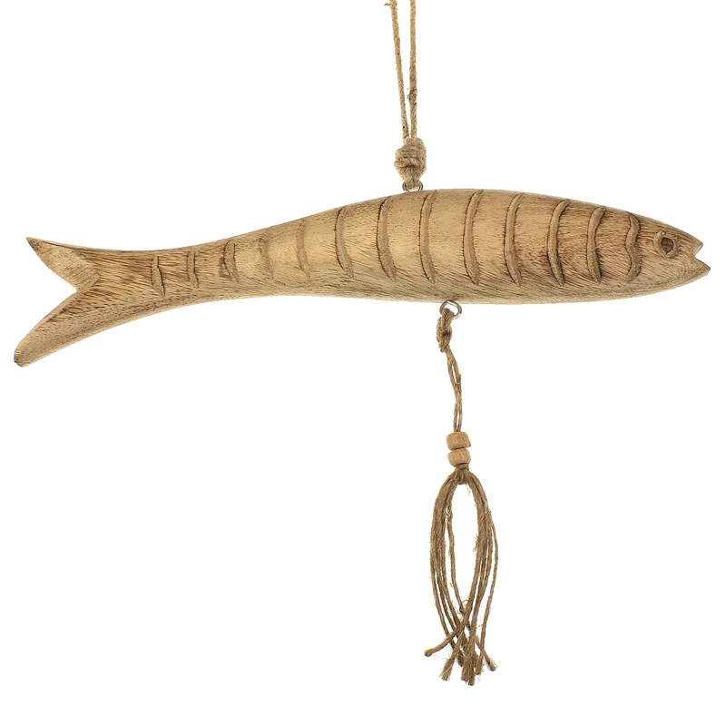 Mango Holzfisch 2er SET, gross