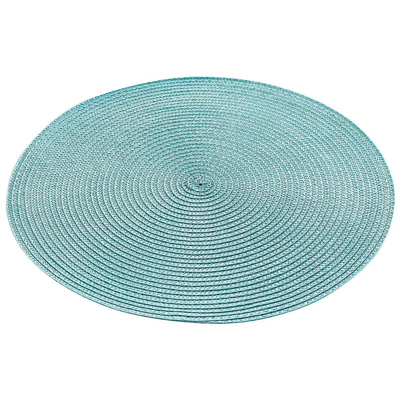 Platzmatte Ø 35 cm rund türkis