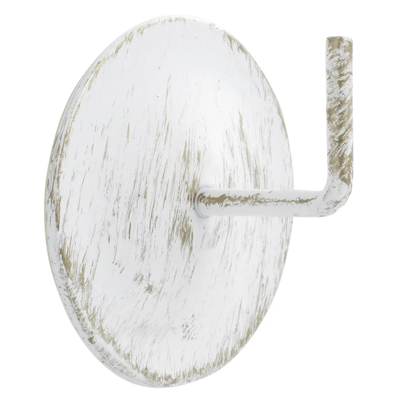 Haken, 4er Set altweiß selbstklebend
