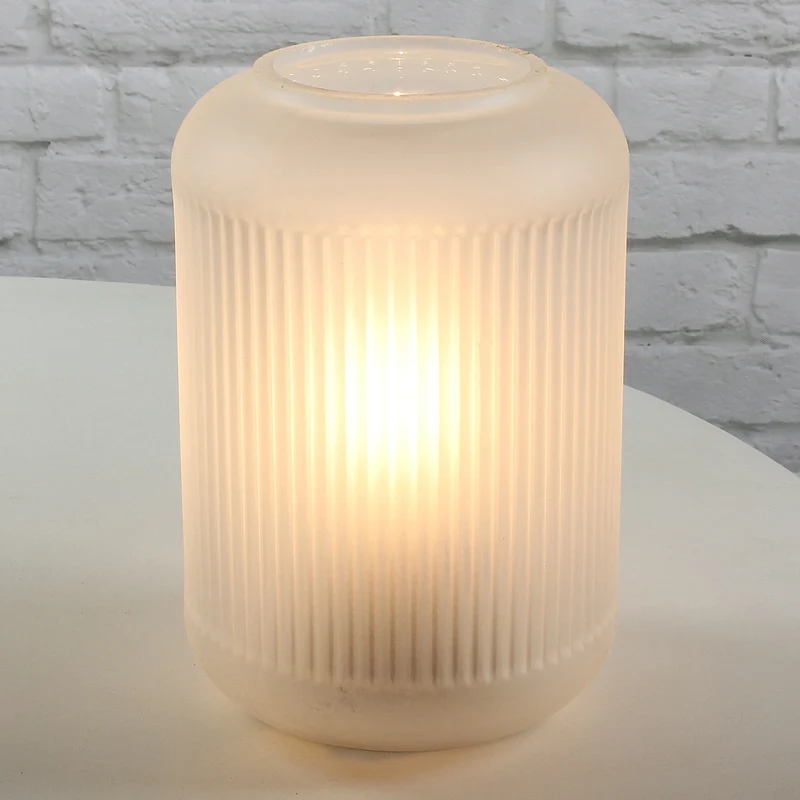 Windlicht, modern mit LED