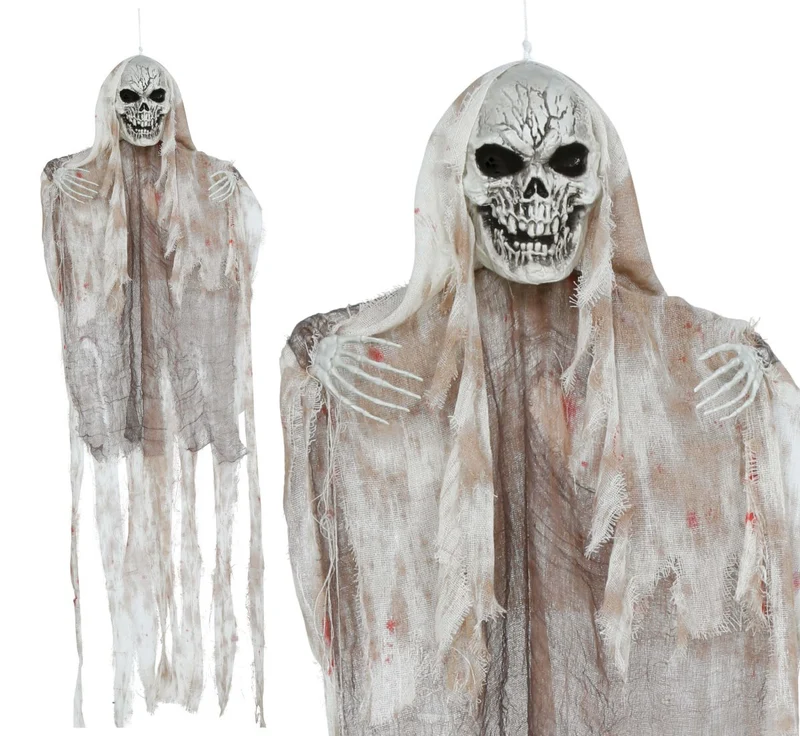 Halloween-Skelett – Hängender Geist, 1,3 m